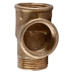 Тройник 3/4″ВВН латунный 210Б.