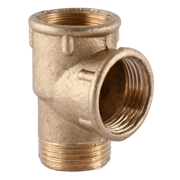 Тройник 3/4″ВВН латунный 210Б.