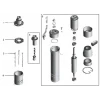 Насос скважинный шнековый VOLKS pumpe 2QGD 1-48-0,25кВт 2 дюйма! + кабель 15м