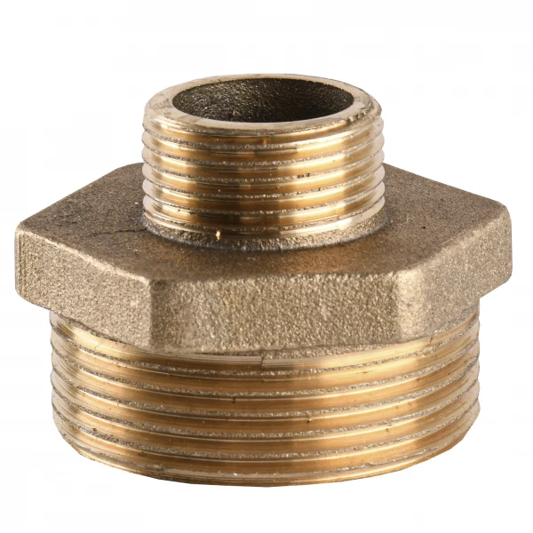 Ниппель редукционный 1 1/2″х 3/4″НН латунный А0510А