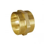Ниппель 1 1/2″НН латунный 526-1Б