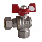 Кран кульовий кутовий з накидною гайкою SOLOMON 1/2″ ВВ PN40 160401