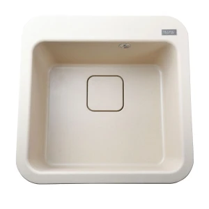 Гранитная мойка Globus Lux BARBORA слоновая кость 510х510мм Гранитная мойка Globus Lux BARBORA слоновая кость 510х510мм