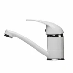 Смеситель для умывальника EcoMix ENERGO GEZ-WHITE-203M