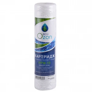 Картридж шнурковий NEW OZON Bio+, PPW-10 (10 мкм)