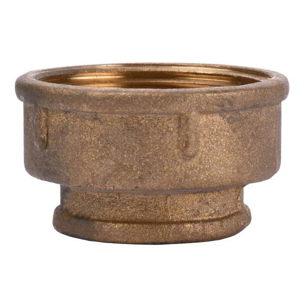 Муфта редукционная 1 1/2″х 1″ВВ латунная 309Б