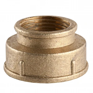 Муфта редукционная 1 1/2″х 1″ВВ латунная 309Б