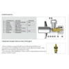 Кран вентильный кутовий ARCO 1/2″х 3/4(+3/8″) ZENIT Z0915 REGULA