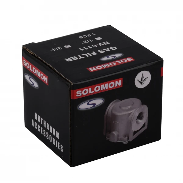Фильтр газовый алюминиевый SOLOMON 3/4″ NV-6111