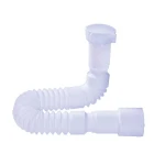 Гнучка труба Waterstal АС-1015 1 1/4″х40/50 з гайкою, 750мм