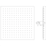 Душова лійка Globus Lux STQ-0300