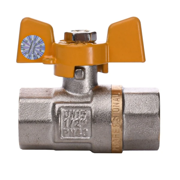 Кран шаровый прямой Q PROFESSIONAL 1/2″ ВВ ЖБ  PN40 QP151