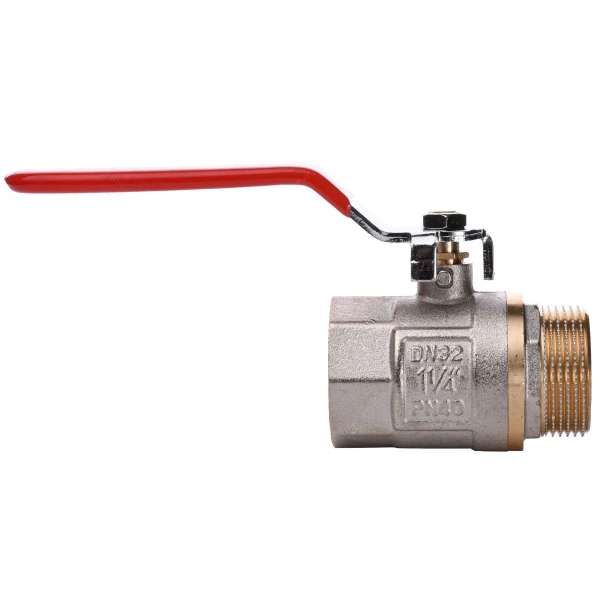 Кран шаровый прямой Q PROFESSIONAL 1 1/4″ НВ КР PN40 QP152