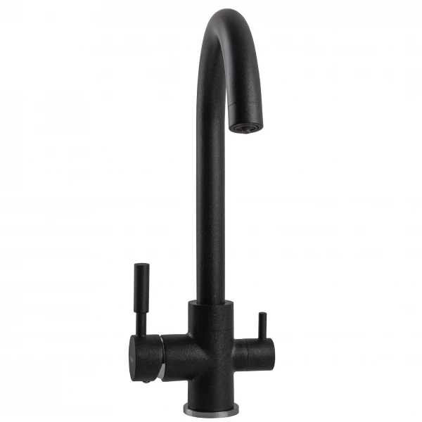 Смеситель для кухни под осмос Globus Lux LAZER GLLR-0333-1-ONIX