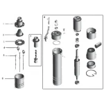 Насос скважинный шнековый VOLKS pumpe 3,5 QGD 1-50-0,37кВт 3,5 дюйма! + кабель 15м
