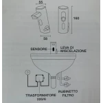 Змішувач інфрачервоний для умивальника TREMOLADA TREMO-8503