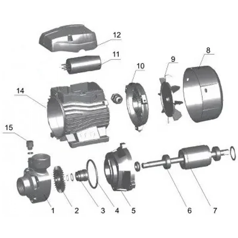 Насос вихровий Оptima QB-60 L 0,37кВт