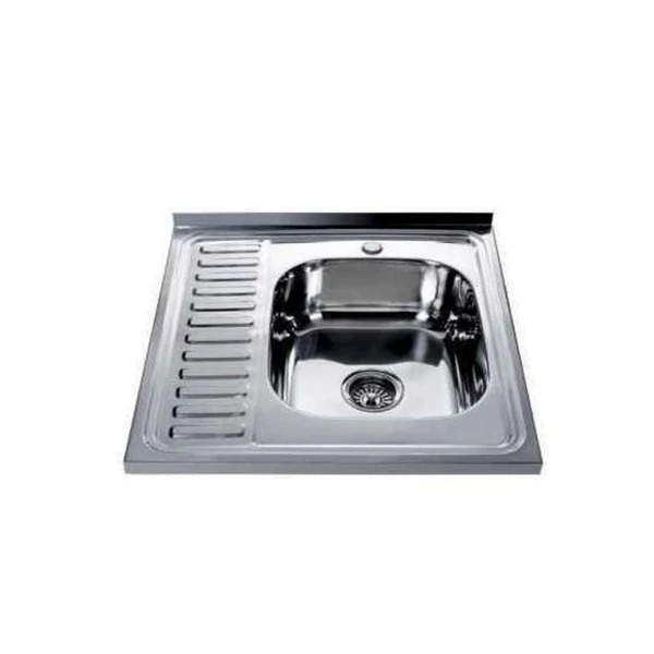 Мийка кухонна накладна прямокутна 600х600х180 Decor Right MR 6060 R D Mira