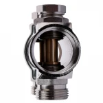 Коллектор с регуляторами и креплением ECO 001B 1″x5