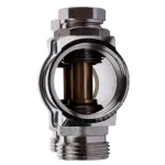 Коллектор с регуляторами и креплением ECO 001B 1″x6