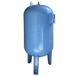 Гідроакумулятор150л VOLKS pumpe 10bar вертик.(з манометром)