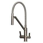 Змішувач для кухні під осмос TOPAZ SARDINIA TS 8812-H24-PVD-S