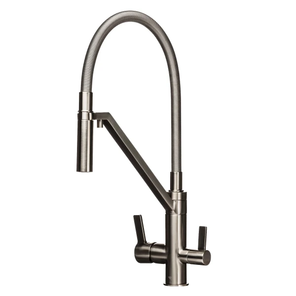 Змішувач для кухні під осмос TOPAZ SARDINIA TS 8812-H24-PVD-S