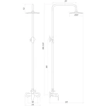 Душевая система TOPAZ ZARA TZ 13702-H37