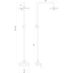 Душевая система TOPAZ SARDINIA TS 08702-H19