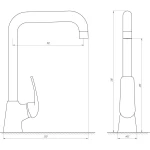 Смеситель для кухни Globus Lux Koln GLK-0203L
