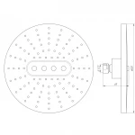 Душова лійка Globus Lux SD07A