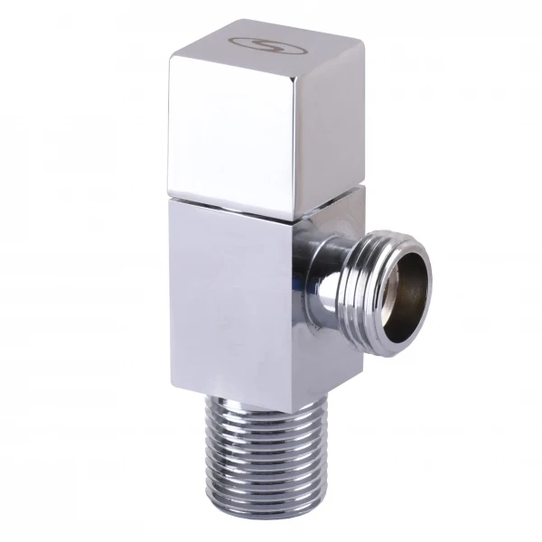 Кран напівобертовий кутовий SOLOMON 1/2″х1/2″ CUBE 7078 ( 2 шт.)