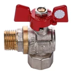 Кран кульовий кутовий PROFESSIONAL   1/2″ ЗВ КБ PN40 QP154