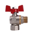 Кран кульовий кутовий PROFESSIONAL   1/2″ ЗВ КБ PN40 QP154