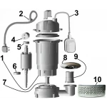 Насос дренажный VOLKS pumpe QDX8-30 1,5кВт