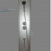 Душевой бокс полукруглый WISLOK L90FFW (L90W) BRAVO (3уп.)