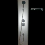 Душевой бокс ассиметричный левый REGA L120GBSL (L120BL) BRAVO (3уп.)