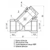 Фільтр грубого очищення SELBA 1 1/4″ SL1512