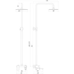 Душевая система TOPAZ SARDINIA TS 08705-H19