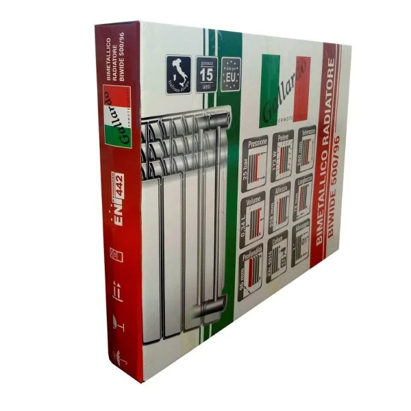 Радиатор биметаллический секционный 500/96 BIWIDE GALLARDO