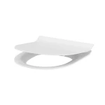 Кришка для унітазу Cersanit CREA овальна дюропл. вільнопадаюча, легкознімна SLIM