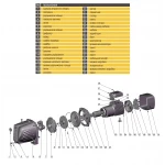 Насос відцентровий Optima JET100 PRIME 1,1кВт