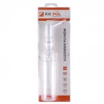 Рідини дозатор 0,5л, K.K.POL, DP0/600, ф21мм, білий (DPB/600)