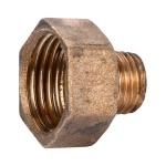 Переходник редукционный 1/2″х1/4″ВН латунный 639Б