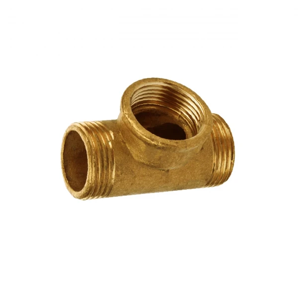 Тройник 3/4″НВН латунный 658Б