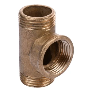 Тройник 3/4″НВН латунный 658Б