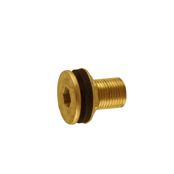 Врезка в бак 1/2″Н латунная 1660Б
