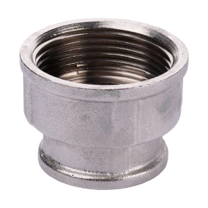 Муфта редукционная 1 1/4″х1″ВВ никелированная Ni 08761.4