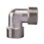Уголок 3/4″НН никелированный Ni 08790.03б