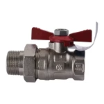 Кран кульовий ARCO 1″ SENA 154105 прямий з американкою (754105)